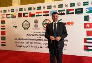 د. محمد البغدادي يشارك الدورة الثانية للاجتماع الوزاري لمنتدى التعاون العربي–الهندي