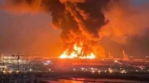 انفجار قرب مطار أربيل في كردستان العراق وأسفر عن دوي انفجارات